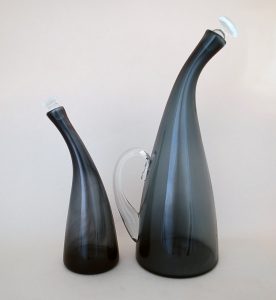 Winslow Anderson decanters designed for Blenko.