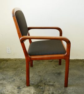 Walnut studio craft chair
