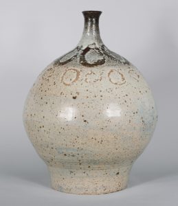 Robert Gronendyke ceramic weed vase.