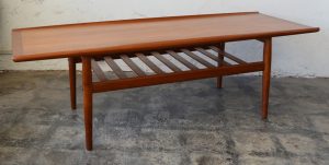 Grete Jalk teak coffee table