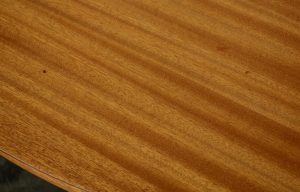 Paul Laszlo mahogany coffee table detail