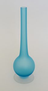 Carlo Moretti designed glass bottle.