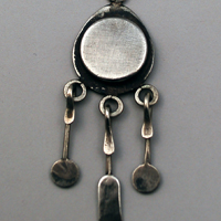 Silver and Stone Pendant