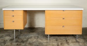 George Nelson desk with laminate top
