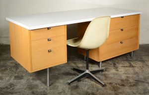 George Nelson desk with laminate top