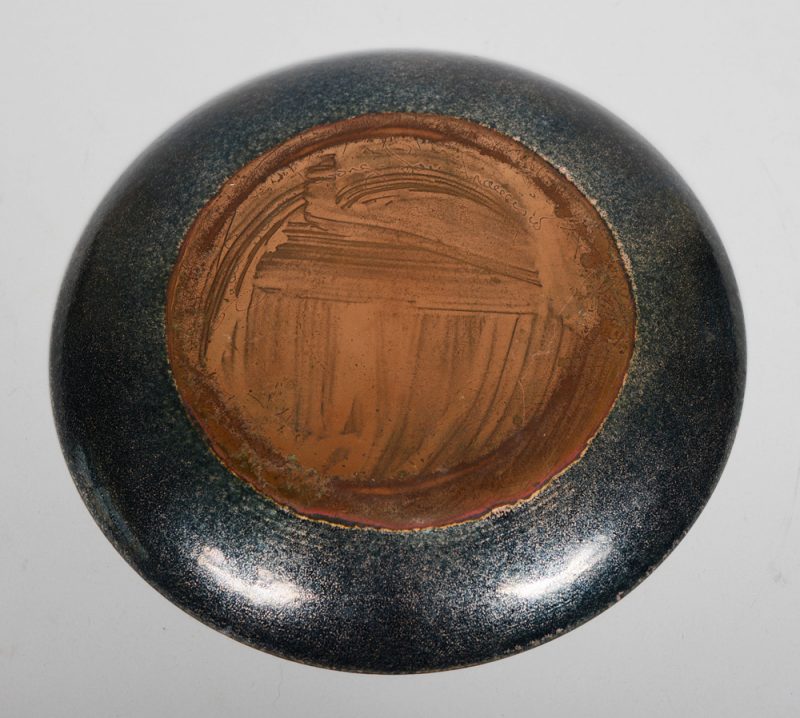 Jade Snow Wong Black Enamel Bowl